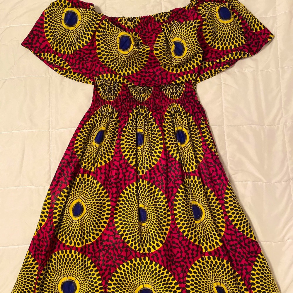 African Print Dress